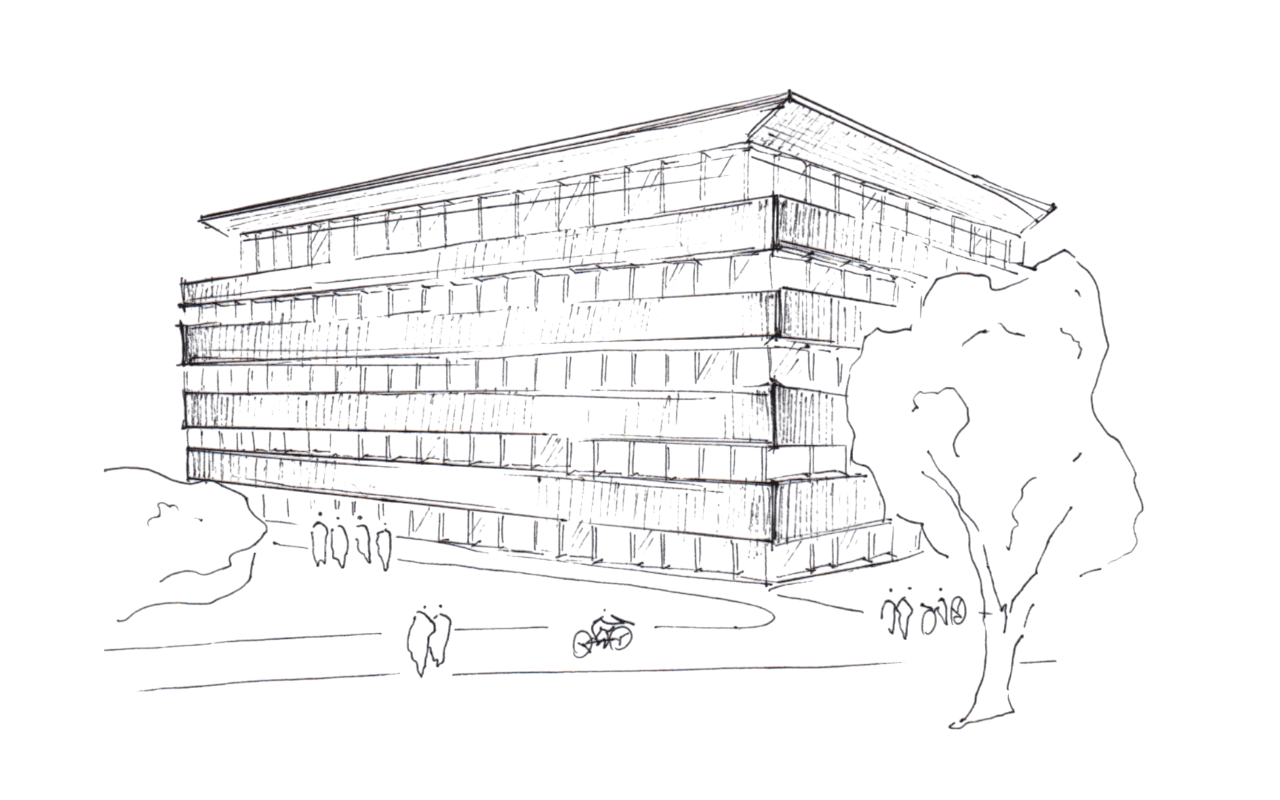 Copenhagen Causality Lab Building Sketch